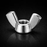 Dyzer Paslanmaz Inox Kelebek Somun DIN315 A2-304 M5 10LU Paket - KELEBEK SOMUN A2-304 M5