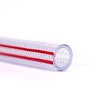 DYZER SÜPER EKSTRA ÖRGÜLÜ ŞEFFAF BAHÇE HORTUMU 6x12 (1 metre) (İç Çap:6 mm Dış Çap: 12 mm)