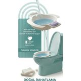 Dyzstar Hemoroid ve Kalça Desteği Için Taşınabilir Oturma Banyosu Klozet Uyumlu Pratik Bakım Küveti