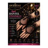 DYZSTAR Siyah Dantel Fiyonklu Parmaklı Kadın Eldiveni – Parti & Etkinlik Aksesuarı