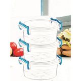 Dyzstar Sweet Yuvarlak Saklama Kabı 3 Lü ROYALEKS-ÇNK2320