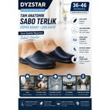DYZSTAR Tam Anatomik Sabo Terlik Süper Rahat Hafif Günlük Ev Aşçı Hastane Terliği Lacivert 36-46 Numara