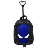 Dzc Kuzenler Avm Anaokulu Kreş Çocuk Valiz Sırt Çantası Çekçekli Spiderman Tekerlekli