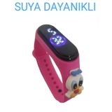 Dzc Kuzenler Avm Dıjıtal Dokunmatık Led Ekran Su Gecırmez Fıgurlu Cocuk Kol Saat Slıkon (Akıllı Degıller)