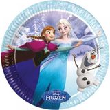 Dzc Kuzenler Avm Frozen Plastik Karton 8 Tabak Oyun Eğlence Parti Oyuncak