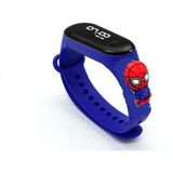 DZC KUZENLER AVM Laci Örümcek Spderman Led Dokunmatik Ekranlı Dijital Çocuk Ve Genç Kol Saati (akıllı Değiller)