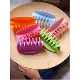 Dzc Kuzenler Avm Mandal Toka 6'lı Büyük Boy Pastel Renk Mandal Toka Seti - 12 cm - Renkli