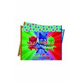 dzc kuzenler avm pijamaskeliler PJMASKS temalı günluk gunluk ve parti masa ortüsü muşamba120*180cm