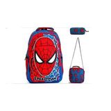 Dzc Kuzenler Avm Spderman İlk Okul Çanta Dayanıklı Ortopedik Öğrenci Çocuk Sırt Çantası Örümcek Laci