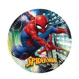 Dzc Kuzenler Avm Spiderman Tabak 23 Cm 8 Adet Parti Eğlence Doğum Günü Malzemeleri