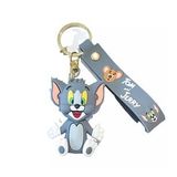 DZC KUZENLER AVM Tom ve Jerry Karikatür Anime Figür PVC Bebek Anahtarlık Çanta Anahtarlık Süsü
