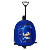 DZC KUZENLER ÇANTA SONIC Anaokulu Kreş Çocuk Valiz Sırt Çantası Çekçekli SONIK KİRPİ TEKERLEKLİ