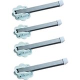 Dzgn Home Metal Katlanır Yer Sofrası Ayağı 20 cm - 4'lü Takım