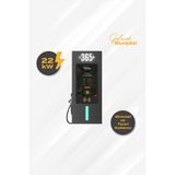 E 365 Ac Duvar Tip 10 Inç Ekranlı Mıd Sayaçlı Tek Kablolu Rfıd 22KW Şarj Istasyonu