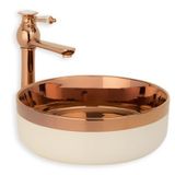 E-4000R Tezgah Üstü Porselen Lavabo