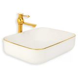 E-4619A Tezgah Üstü Porselen Lavabo