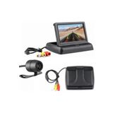 E-ACE 4.3" Inç Katlanır Ekran Ve Hd Geri Görüş Kamerası