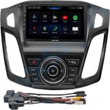 E Alpine AW409 Ford Focus 3-4 9 Inç Carplay Android Auto Multimedya Sistemi 4 GB Ram 64 GB Hafıza Geri Görüş Kameralı