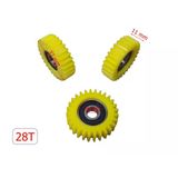 E-Bis Pedal Destekli Dişli 3 Lü Set 28T Kestamit Öm