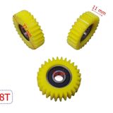E-Bis Pedal Destekli Plastik Dişli Rulmanlı 3 Lü Set 28T Öm