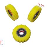 E-Bis Pedal Destekli Plastik Dişli Rulmanlı 3 Lü Set 37T Öm