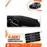 E-BİZ Audi Q5 (2008-2017) Uyumlu Torpido Koruma Koruyucu Kılıfı Halısı Örtü Göğüs Panel - Siyah - AU009 - AUDİ Q5 (2008-2017)