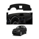 e-biz BMW 3 Serisi F30 (2011-2019) Uyumlu Torpido Koruma Örtüsü Oto Kılıfı Siyah
