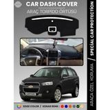 E-BİZ Chevrolet Captiva (2008-2011) Torpido Örtüsü Ön Göğüs Torpido Koruma Tam Uyum Kaymaz Hızlı Montaj - Siyah