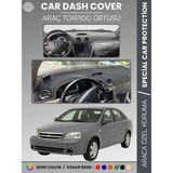 E-BİZ Chevrolet Lacetti (2002-2009) Torpido Örtüsü Ön Göğüs Koruma Torpido Koruma Tam Uyum Çatlamayı Önler - Siyah - Gri