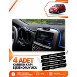 E-BİZ Daıhatsu Terıos (2006-2011) Uyumlu Ön Torpido Koruma Kılıfı Halısı Örtüsü - Siyah-Mavi - DH001 - DAIHATSU TERIOS (2006-2011) - Siyah - Mavi