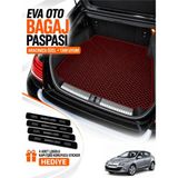 E-BİZ E-Biz Renault Megane 3-Hatchback (2008-2016) 3D Havuzlu Eva Bagaj Havuzu Paspası - Bordo