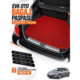 E-BİZ E-Biz Renault Megane 3-Hatchback (2008-2016) 3D Havuzlu Eva Bagaj Havuzu Paspası - Kırmızı