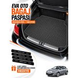 E-BİZ E-Biz Renault Megane 3-Hatchback (2008-2016) 3D Havuzlu Eva Bagaj Havuzu Paspası - Koyu Gri