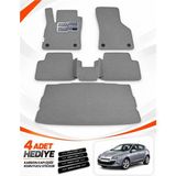 E-BİZ E-Biz Renault Megane 3-Hatchback (2008-2016) 3D Havuzlu Eva Paspas Seti + Bagaj Paspası - Açık Gri