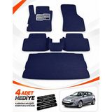 E-BİZ E-Biz Renault Megane 3-Hatchback (2008-2016) 3D Havuzlu Eva Paspas Seti + Bagaj Paspası - Lacivert