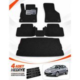 E-BİZ E-Biz Renault Megane 3-Hatchback (2008-2016) 3D Havuzlu Eva Paspas Seti + Bagaj Paspası - Siyah