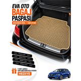 E-BİZ E-Biz Renault Megane 4-Hatchback (2016-2026) 3D Havuzlu Eva Bagaj Havuzu Paspası - Bej