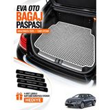 E-BİZ E-Biz Renault Megane 4-Sedan (2016-2026) 3D Havuzlu Eva Bagaj Havuzu Paspası - Beyaz