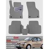 E-BİZ Fiat Albea (2002-2005) Uyumlu Eva Paspas Tam Set–araca Özel,su Geçirmez,kolay Montaj - Gri