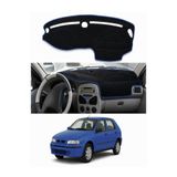 e-biz Fiat Palio (1996+) Uyumlu Torpido Koruma Örtüsü Oto Kılıfı Siyah - Mavi