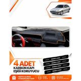 E-BİZ Fıat Tempra (1992-1997) Analog Konsol Uyumlu Torpido Koruma Kılıfı Örtüsü - Siyah-Kahverengi - FI020 - FIAT TEMPRA (1992-1997) ANALOG KONSOL - Siyah - Kahverengi
