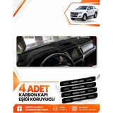 E-BİZ Ford Ranger (2018-2019) Uyumlu Torpido Koruma Koruyucu Kılıfı Halısı Örtü Göğüs - Siyah - FO015