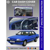 E-BİZ Ford Taunnus (1986-1994) Torpido Örtüsü Ön Göğüs Koruma Torpido Koruma Çatlamayı Engeller Tam Uyum - Siyah - Mavi
