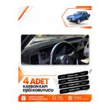 E-BİZ Ford Taunus (1985-1994) Uyumlu Torpido Koruma Koruyucu Kılıfı Halısı Örtü Göğüs - Siyah - FO035