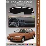 E-BİZ Hyundai Accent Yumurta Kasa (1993-1999) Torpido Örtüsü Torpido Koruma Çatlamayı Engeller Tam Uyum - Kahverengi