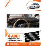 E-BİZ Hyundai Accent Yumurta Kasa (1993-1999) Uyumlu Torpido Koruma Örtüsü - Siyah-Kahverengi - HU008 - HYUNDAİ ACCENT YUMURTA KASA (1993-1999) - Siyah - Kahverengi