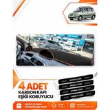 E-BİZ Hyundai Matrix (2001-2010) Uyumlu Ön Torpido Koruma Kılıfı Halısı Örtüsü - Siyah-Kahverengi - HU024 - HYUNDAİ MATRİX (2001-2010) - Siyah - Kahverengi