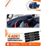 E-BİZ Hyundai Porter (2004-2019) Uyumlu Ön Torpido Koruma Kılıfı Halısı Örtüsü - Siyah-Mavi - HU025 - HYUNDAİ PORTER (2004-2019) - Siyah - Mavi