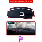 E-BİZ Hyundai Starex (1997-2007) Araca Özel Torpido Örtüsü | Kolay Montaj | Güneşten Korur | Koruma | G69 - Kırmızı