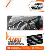 E-BİZ Land Rover Range Rover Sport (2005-2013) Uyumlu Ön Örtüsü Torpido Koruma Kılıfı - Siyah-Bej - LR004 - Siyah - Bej